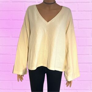 (NWOT) Madewell Sweater/Top | Creamy White| Women’s XL